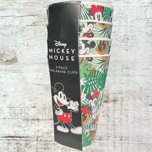 Disney Mickey and Minnie Mouse Tropical Cups (Set of 4)